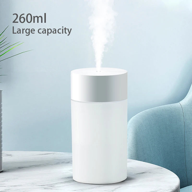 Mini Humidificador Ultrasonico 260ml